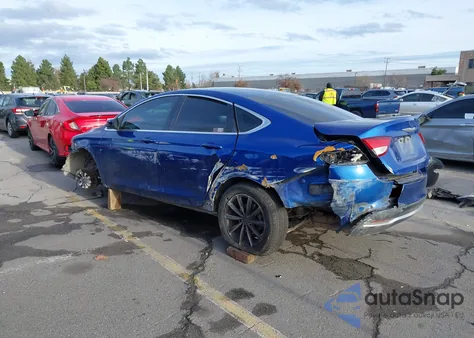 2015 Chrysler 200 Limited z USA, uszkodzony, nr VIN 1C3CCCAB9FN669325